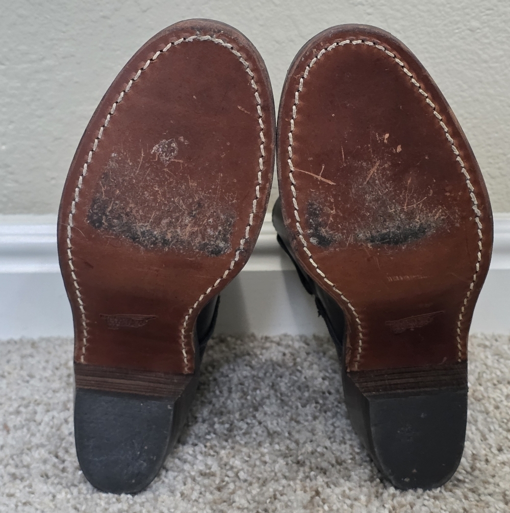 Red Wing Heritage Inez Pull On Leather Western Work Boot Black Size 6.5 - Picture 6 of 8